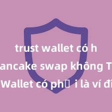 trust wallet có hỗ trợ pancake swap không Trust Wallet có phải là ví điện tử uy tín tại Việt Nam không?